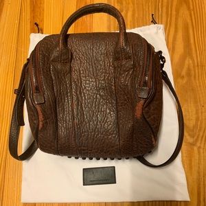 Alexander Wang mini rockie bag color raisin